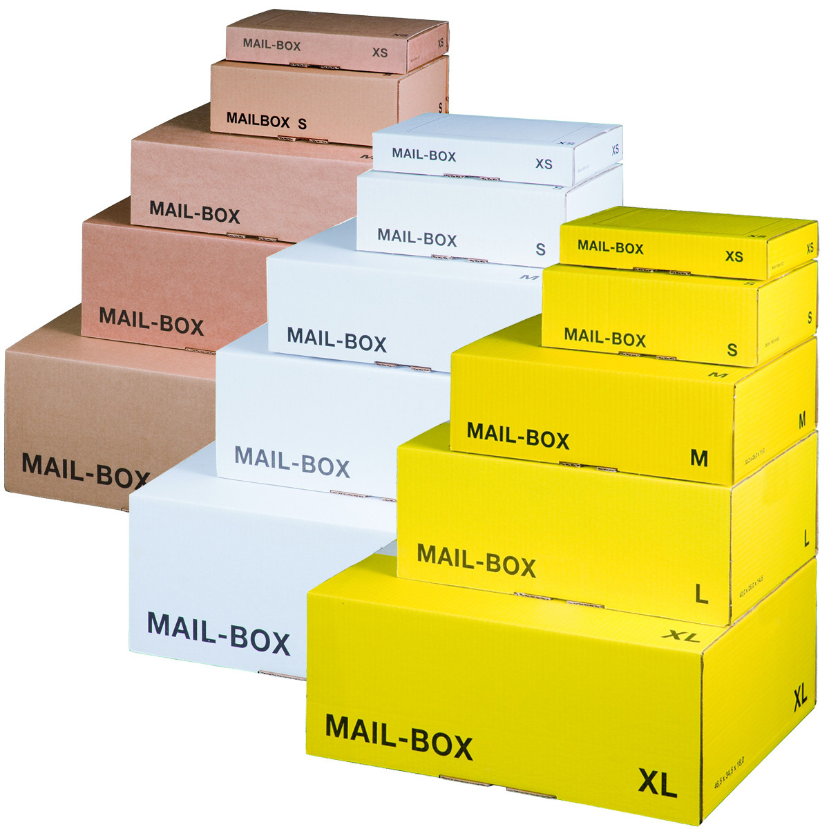 Kartons für den Postversand