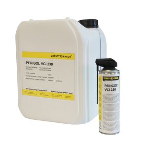 PERIGOL VCI 230 Korrosionsschutzöl von ZERUST EXCOR im 20-Liter-Kanister und 500 ml Sprühdose PERIGOL VCI 230 Korrosionsschutzöl von ZERUST EXCOR im 20-Liter-Kanister und 500 ml Sprühdose
